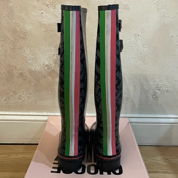 Y2K VINTAGE JUICY COUTURE RAIN BOOTS SIZE 10 - Picture 3 of 6